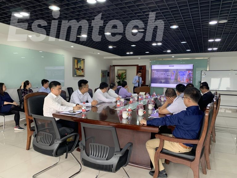 Delegation from Sany Visited Esimtech